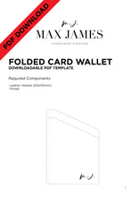 Load image into Gallery viewer, Folded Card Holder - Digital Template
